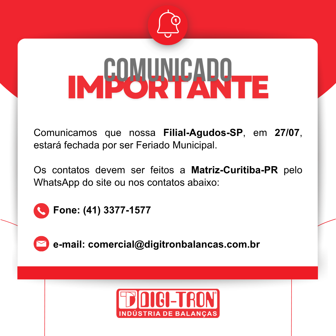 Feriado Municiapal Ag Julho